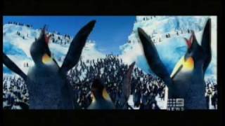 Happy Feet 2 TCN 9 News Story [upl. by Sucirdor]