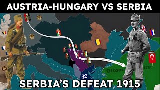 World War I  Balkan campaign ⚔️ AustriaHungary vs Serbia  DOCUMENTARY [upl. by Mcgruter]