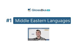 An overview of the Middle Easts languages  Glossika Live 1 [upl. by Bartko186]