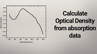 how to measure optical density with spectrophotometer [upl. by Mag]