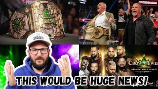 Can Jey Uso amp Roman Reigns Get Along Goldberg Helping Cody Rhodes  WWE Crown Jewel Predictions [upl. by Annot]