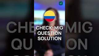 Connecting flight  what should I fill in the CHECK MIG checkmig checkmigerror [upl. by Matuag]