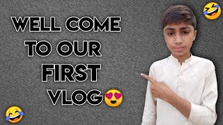 Well come back to our first vlog 🤣😂 funny vlog 🤣😂 try not to laugh 🤣 [upl. by Idnic]