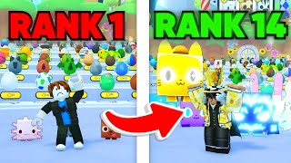 How To Rank Up FAST In Pet Simulator 99 [upl. by Buckie]