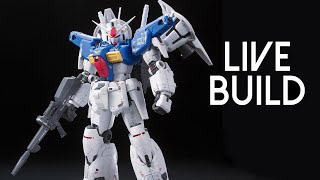 RG Gundam GP01Fb Full Bernern LIVE BUILD [upl. by Nickolas]