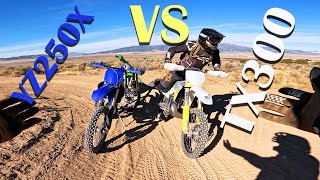 YZ250x VS TX300 [upl. by Nilloc365]