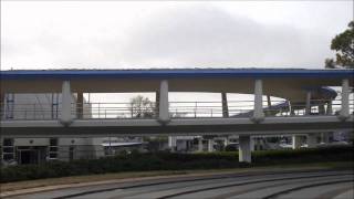 Tomorrowland Speedway Magic Kingdom Walt Disney World HD  Winter [upl. by Korrie]