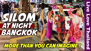 At Night In BANGKOK  SILOM More Than You Can Imagine livelovethailand [upl. by Milly]