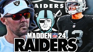 Caleb Williams amp Lincoln Riley Help Rebuild the Raiders In Madden 24 [upl. by Nabetse]