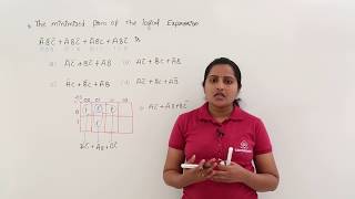 Boolean Expression Solving using KMap [upl. by Sairtemed]