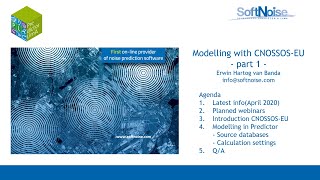 Webinar Modelling with CNOSSOSEU part 1 29 April 2020 [upl. by Lairbag]