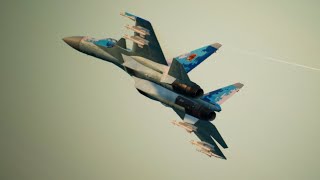 Ace Combat 7  Antares vs Mihaly [upl. by Olemrac]