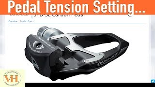 Cycling Pedal Tension amp Shoe Closure Systems  How to adjust your clipless pedal tension [upl. by Eelorac782]