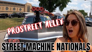 PRO STREET ALLEY AT STREET MACHINE NATIONALS 2023 [upl. by Hulen]