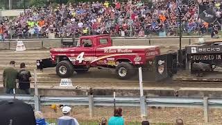 NTPA Tractor Pulling At Arcola [upl. by Ahsiemac]