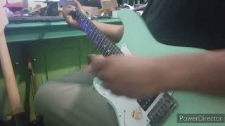 performance test dimarzio satchur8 bridge ori feat kins pickup neck clean tone [upl. by Weinman]