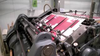 Heidelberg SBG Hot Foil Stamping [upl. by Eidas]