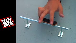 Tech Deck Tutorials Intermediate Street Tricks [upl. by Rhodie]