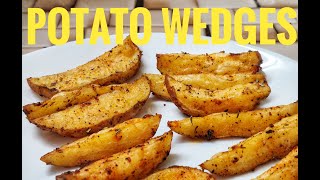 Potato Wedges  Quick Bytes  Perfect Evening Snack  Oven Recipe [upl. by Dralliw]