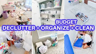 NEW DECLUTTER  ORGANIZE  CLEAN WITH ME  CLEANING MOTIVATION  HOME ORGANIZATION  DOLLAR TREE [upl. by Curtis]