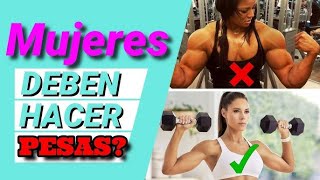 Beneficios de levantar pesas en las mujeres [upl. by Aldredge701]