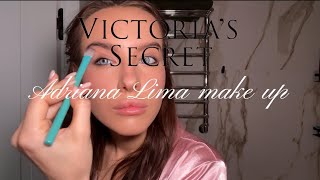 VICTORIAS SECRET ADRIANA LIMA MAKE UP  Макияж ангела VS  Адриана Лима [upl. by Kilam234]