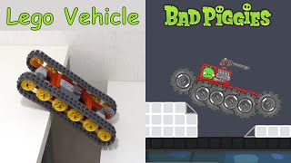 Bad Piggies vs Lego Vehicle Part 1 [upl. by Robbie949]