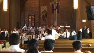 shackles Mary Mary church dance Youth [upl. by Silvano]