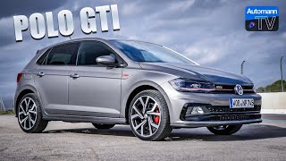 2018 VW Polo GTI 200hp  DRIVE amp SOUND 60FPS [upl. by Peisch]