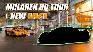 McLaren HQ Factory Tour  The ALL NEW W1 Hypercar [upl. by Dinesh]