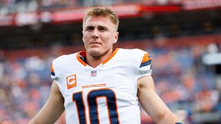 Bo Nix First Career Touchdown Pass  Broncos vs Jets [upl. by Grati]