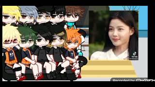 haikyuu react to kageyama as dohee part 3 [upl. by Richer]