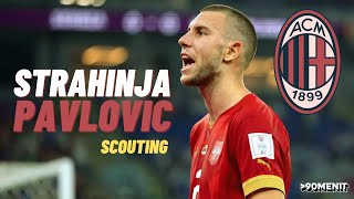 Strahinja Pavlovic SkillsWelcome to Milan🔴⚫Inter atacker got pocked  fypviral シ pavlovic [upl. by Schmidt]