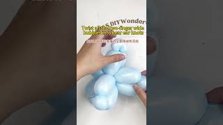 DIY Balloon Starfish Tutorial diy balloon balloonanimals craft howto balloonideas diycrafts [upl. by Toffic]