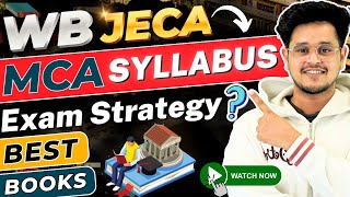 💥WB JECA 2024  Syllabus amp Exam Strategy🤩JECA MCA Complete Syllabus💥mca mcaadmissions wbjeca [upl. by Engle]