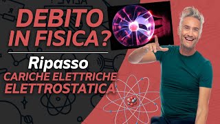 DEBITO in FISICA Ripasso fisica su CARICHE ELETTRICHE ELETTROSTATICA lezione esame fisica 2 [upl. by Ylicec]