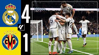 Real Madrid 41 Villarreal  HIGHLIGHTS  LaLiga 202324 [upl. by Asirem]