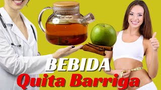 ¡Prepara esta BEBIDA Natural para Adelgazar Rápido y Reducir la Barriga 😱 [upl. by Brooks857]