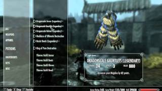 Skyrim  Caster 100 magicka cost reduction [upl. by Aivata]