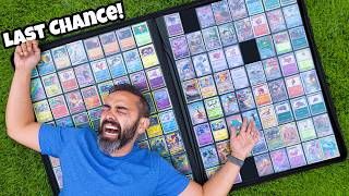 Collect ALL 1000 Pokémon in ONE Binder GEN 9 Pokemon Card Challenge [upl. by Yrahcaz]