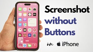 How to Screenshot on iPhone Without Buttons 2024 [upl. by Drabeck682]