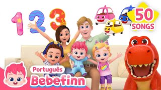 👶As Melhores 50 Músicas do Bebefinn  Férias   Completo  Bebefinn em Português  Canções Infantis [upl. by Akemahs]