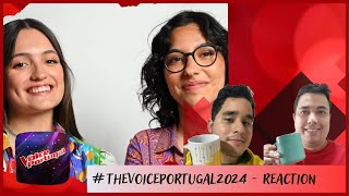 Joana e Carmo  Maria do Mar  The Voice Portugal 2024  REACTION [upl. by Noisla217]