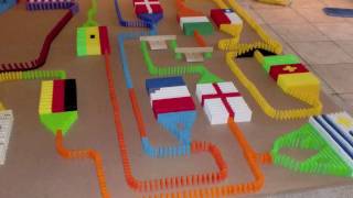 World Cup Domino Line 8000 Dominoes [upl. by Nivlen520]