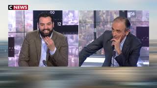 Le face à face tendu entre Yassine Belattar et Éric Zemmour [upl. by Hootman]