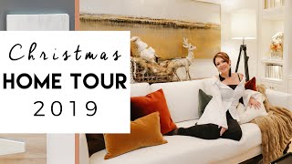 Christmas Decorating Home Tour by Interior Designer Rebecca Robeson [upl. by Anelram]