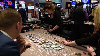 Croupiers Show Off Impressive Skills At Casino Championship [upl. by Hirz]