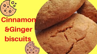 How to bake biscuits CinnamonampGinger biscuits recipe [upl. by Ziza]