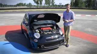 Fiat 500 Abarth Cabrio review [upl. by Ejrog]