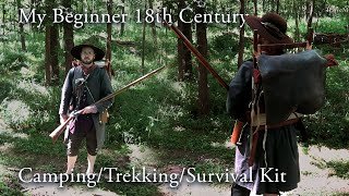 My 18th Century Trekking Kit  BEGINNER Gear  Why Im not a Longhunter [upl. by Bowers]